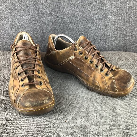 Rare VTG Dr. Marten Distressed Brown Leather Oxford Sz 10 M/11 Women\'s main image 13